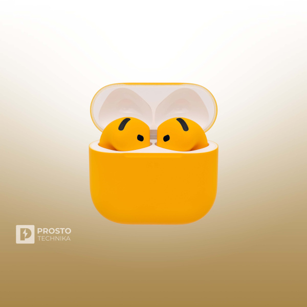 Apple Беспроводные наушники Apple AirPods 4 / Желтый